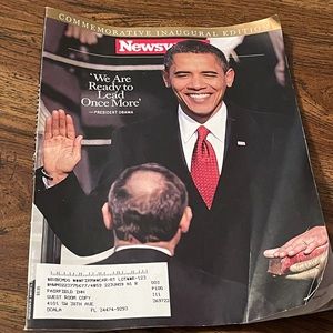 Obama COMMEMORATIVE INAUGURAL EDITION NEWSWEEK MAGAZINE 2009